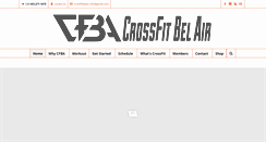 Desktop Screenshot of crossfitbelair.com